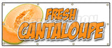 Fresh Cantaloupe Banner
