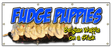 Fudge Puppies Banner