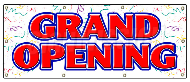 Grand Opening Banner