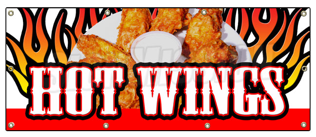 Hot Wings Banner