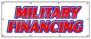 Military Financing Banner