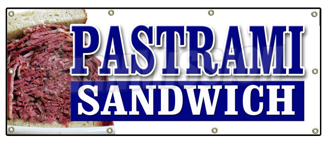 Pastrami Sandwich Banner