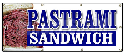 Pastrami Sandwich Banner