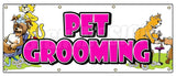 Pet Grooming Banner