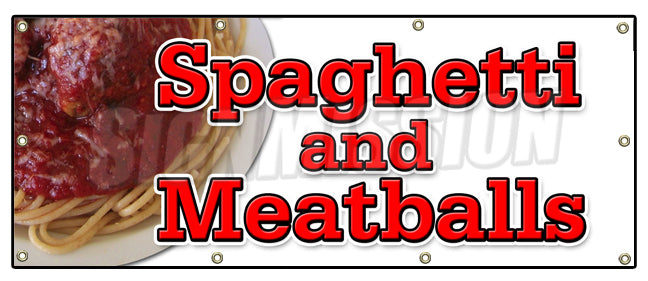 Spaghetti And Meatballs Banner