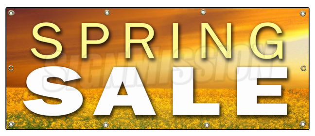 Spring Sale Banner
