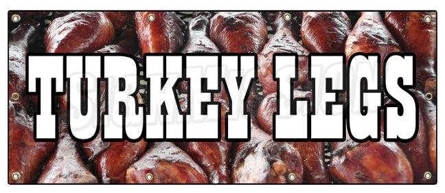 Turkey Legs Banner
