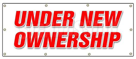 Under New Ownership Banner