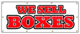 We Sell Boxes Banner