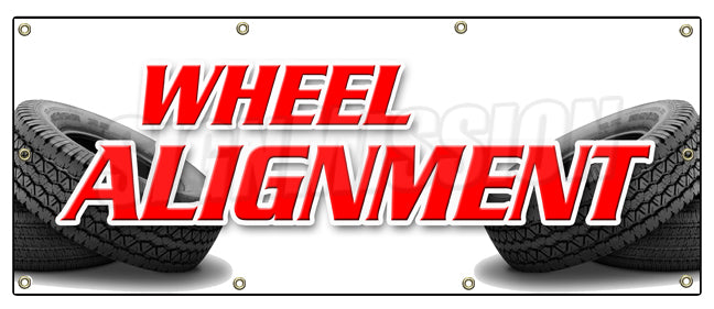 Wheel Alignment Banner