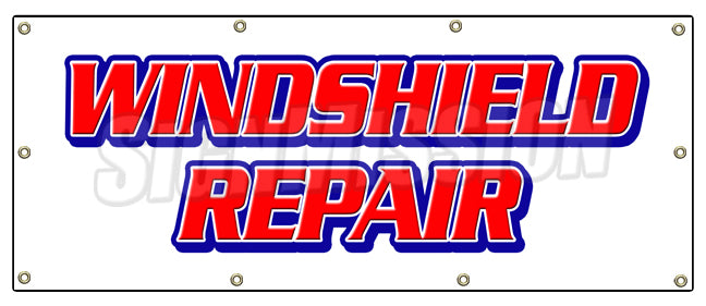 Windshield Repair Banner