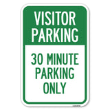 Visitor Parking 30 Minute Parking Only