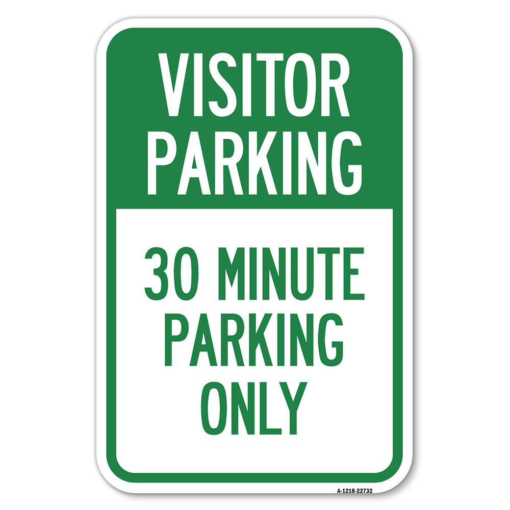 Visitor Parking 30 Minute Parking Only