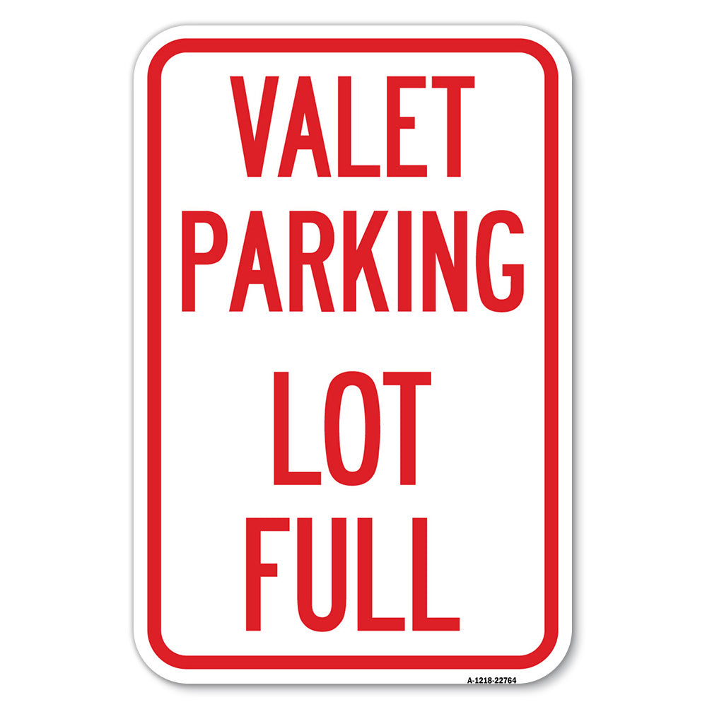 Valet Parking Lot Full