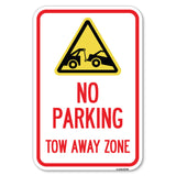 Tow Away Zone with Graphic