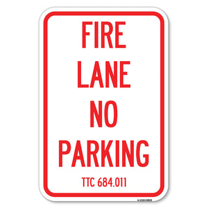 Texas Fire Lane No Parking