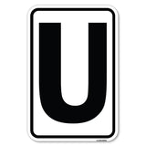 Sign with Letter U