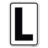 Sign with Letter L