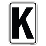 Sign with Letter K