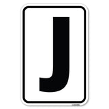 Sign with Letter J