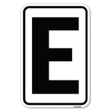 Sign with Letter E