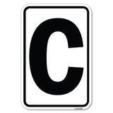 Sign with Letter C