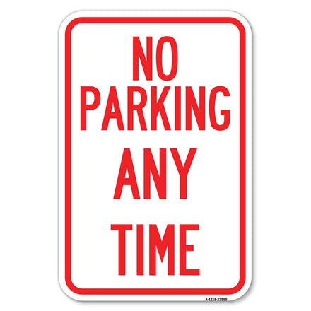 No Parking Anytime