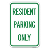 Resident Parking Only