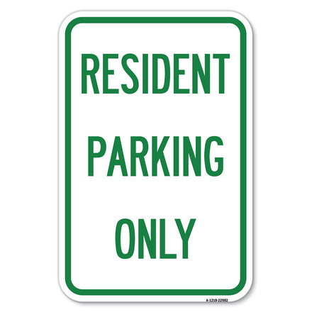 Resident Parking Only