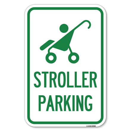 Reserved Stroller Parking (With Graphic)