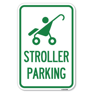 Reserved Stroller Parking (With Graphic)