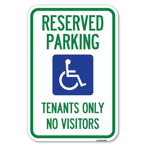Reserved Parking Tenants Only No Visitors (With Graphic)