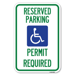 Reserved Parking Permit Required (With Graphic)