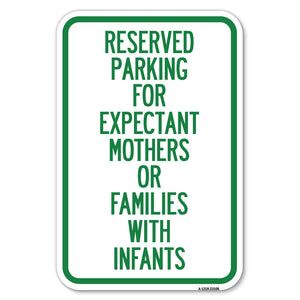 Reserved Parking for Expectant Mothers or Families with Infants