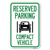 Reserved Parking Compact Vehicle