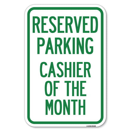 Reserved Parking Cashier of the Month