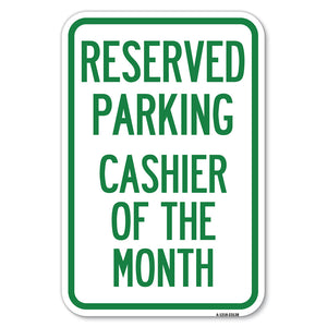 Reserved Parking Cashier of the Month