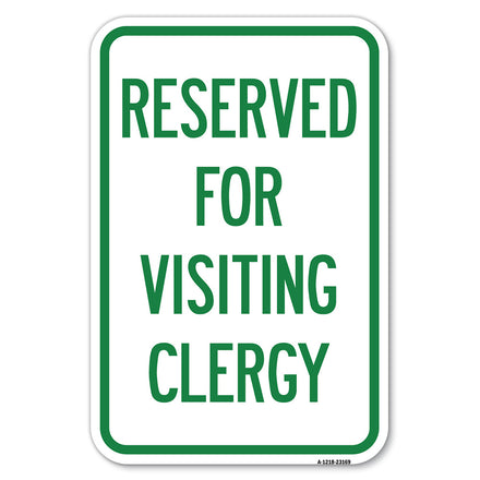 Reserved for Visiting Clergy