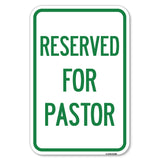 Reserved for Pastor