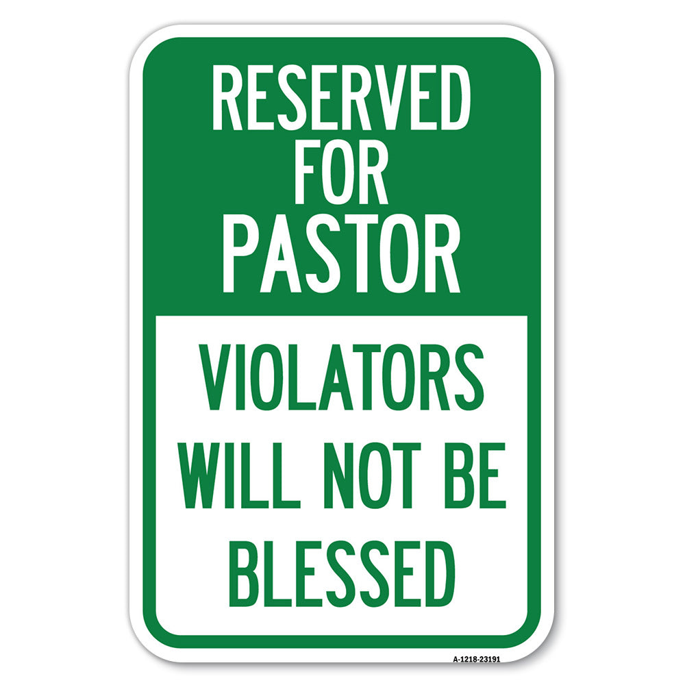 Reserved for Pastor Violators Will Not Be Blessed