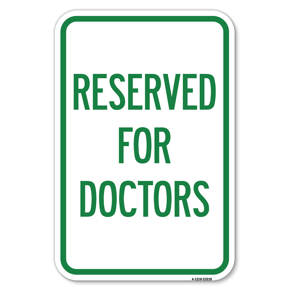 Reserved for Doctors