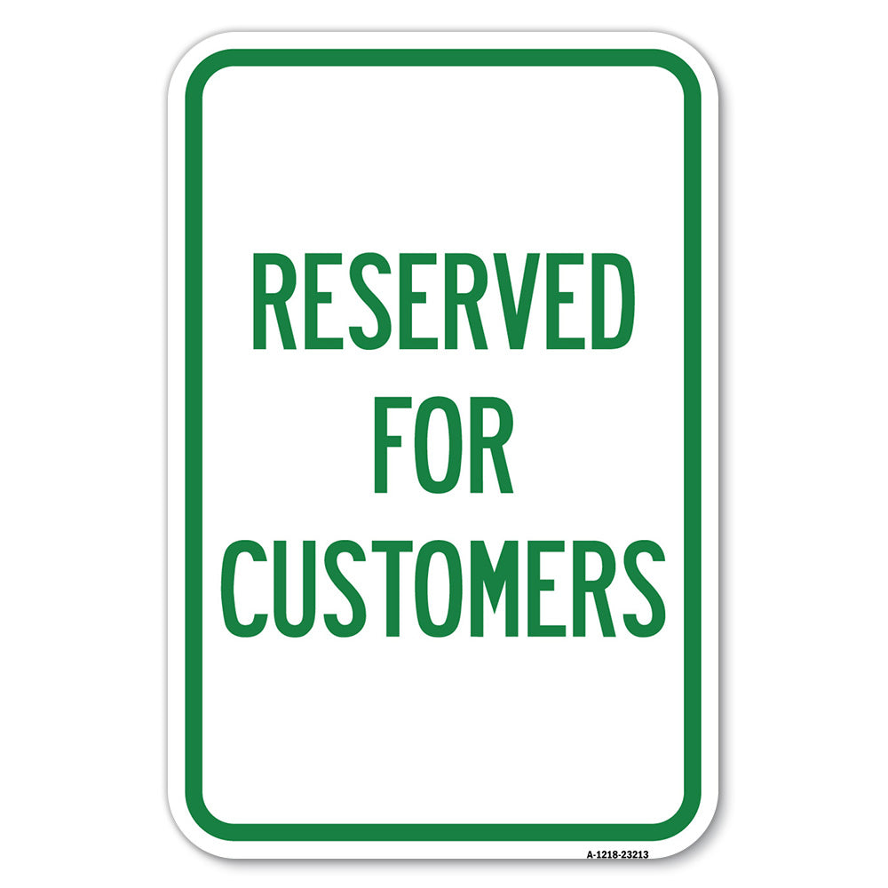 Reserved for Customers