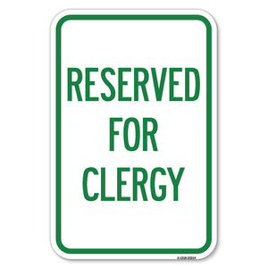 Reserved for Clergy