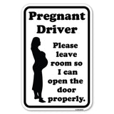Pregnant Driver - Please Leave Room So I Can Open the Door Properly (With Graphic)