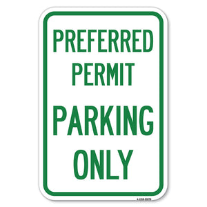 Preferred Permit Parking Only