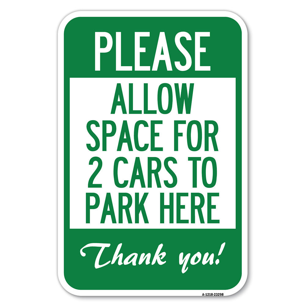 Please - Allow Space for 2 Cars to Park Here Thank You!