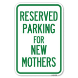 Parking Reserved for New Mothers