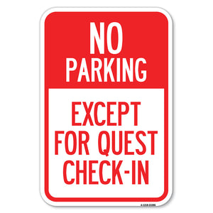 Parking Reserved for Guests Only