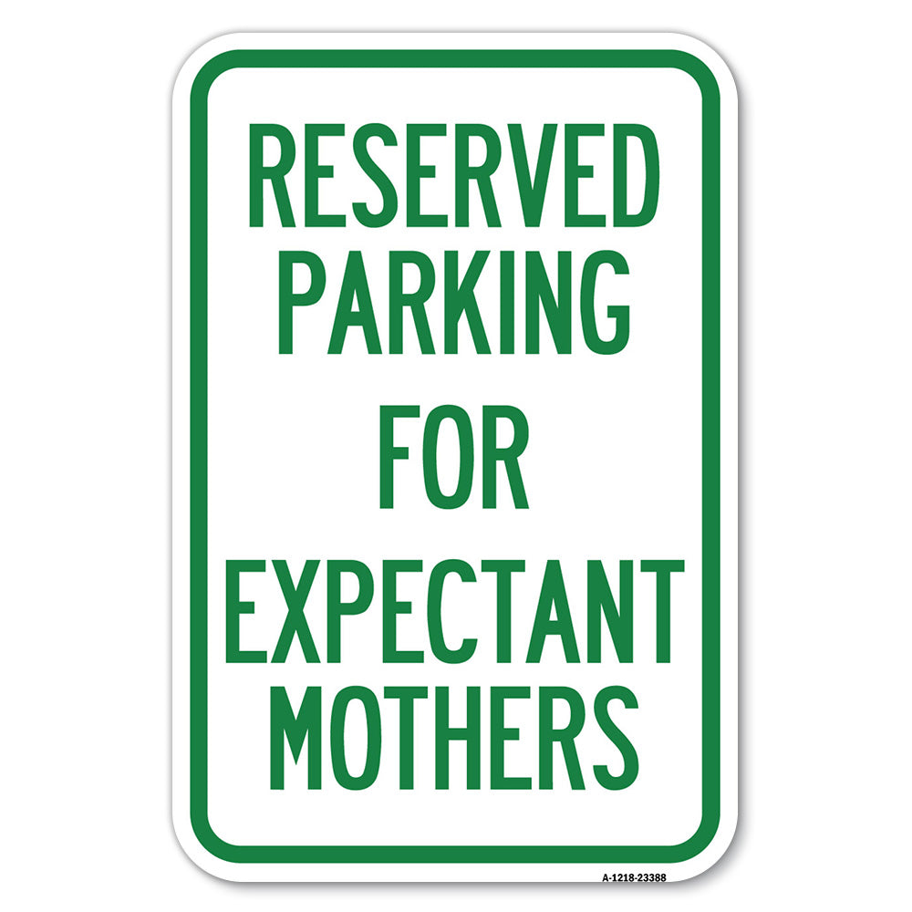 Parking Reserved for Expectant Mothers