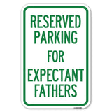 Parking Reserved for Expectant Fathers